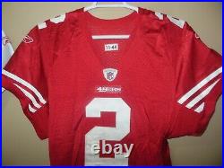 San Francisco 49ers Game Issued Football Jersey