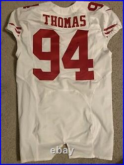 San Fransisco 49ers Game Issued Solomon Thomas Jersey Signed