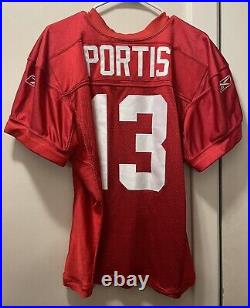 Seahawks JOSH PORTIS Game Worn Used QB Red No Hit Issued Practice Jersey + COA