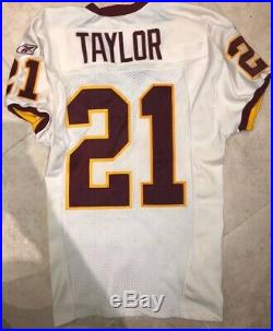 Sean Taylor Game Issued Jersey Washington Redskins #21 Free Shipping