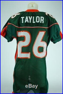 Sean Taylor Miami Hurricanes Game Issues Jersey Miami Hurricanes