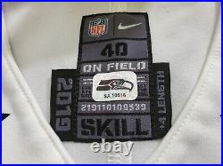 Seattle Seahawks Blank #8 Team Issued Road Jersey with COA SA 10516