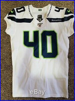 Seattle Seahawks Bo Scarbrough Game Issued Jersey from 2018 Season