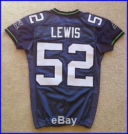Seattle Seahawks Reebok Authentic Game Used Worn Issued Throwback Vintage Jersey