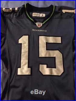 Seattle Seahawks Seneca Wallace Game Worn / game used Team Issued Jersey