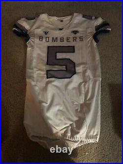 Semi Pro Football Seattle Bombers Game Team Issued Used Jersey 2020 New Rare