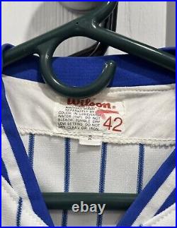 Set Of 2 Game Issued Columbus Clippers Jerseys Both Size 42