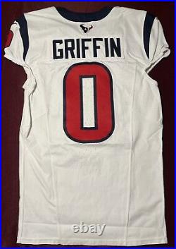 Shaquill Griffin Houston Texans NFL Team Issued #0 Game Jersey (UCF)