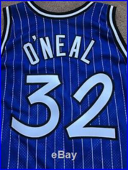 Shaquille ONeal 1995-96 Orlando Magic Game Used Issued Champion ProCut Jersey