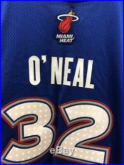 Shaquille ONeal Miami Heat 2005 All Star Game Issued Jersey Worn Lakers