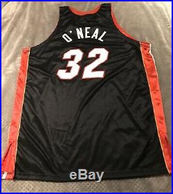 Shaquille o'neal Game Issued Jersey Miami Heat Lakers LSU SHAQ Magic Pro Cut 60