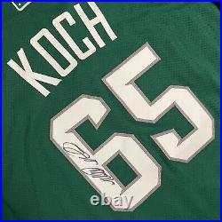 Signed Arizona Diamondbacks Matt Koch 2016 St. Patrick's Day Issued Jersey 46