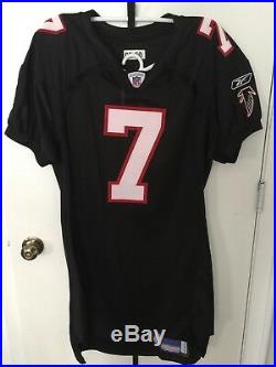 Signed Michael Vick ATL Falcons 2002 Reebok Game Team Issued Jersey Autographed
