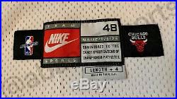 Signed Nike 1998 Nba Finals Michael Jordan Bulls Game Issue Jersey Uda Autograph