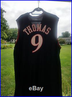 Sixers 76er's Kenny Thomas Team Issued 2003-04 Authentic Game Jersey