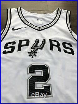 Spurs Kawhi Leonard Game Worn Jersey Nba Raptors Champion Clippers Issued Used
