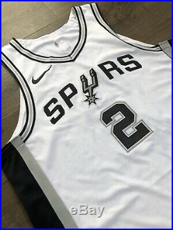 Spurs Kawhi Leonard Game Worn Jersey Nba Raptors Champion Clippers Issued Used