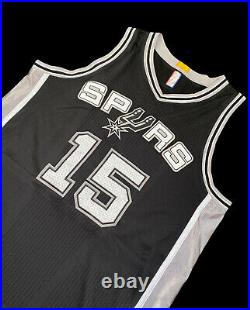 Spurs Matt Bonner Game Jersey Rev 30 Mesh NBA Champion Raptors Used Issued