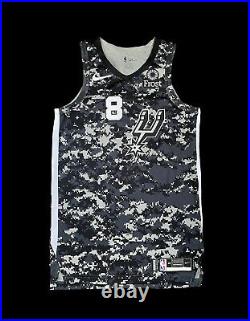 Spurs Patty Mills Game Jersey City Edition Nba Champion Used Issued Worn Boomers