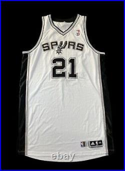 Spurs Tim Duncan Game Jersey Nba Champion Worn Used Issued HOF Kobe Rev30 Mesh