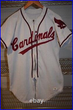 St. Louis Cardinals vtg 50s Team Issue Jersey #8 Rip Repulski Irv Noren Johnson