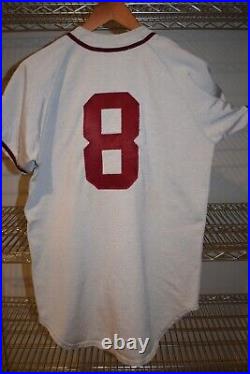 St. Louis Cardinals vtg 50s Team Issue Jersey #8 Rip Repulski Irv Noren Johnson