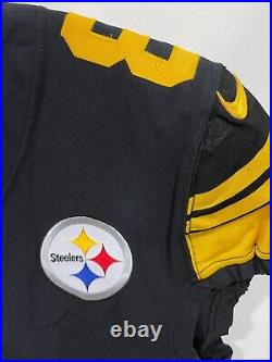 Steelers Team Issued #8 Color Rush Game Jersey with Kenny Pickett Nameplate READ