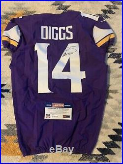 Stefon Diggs 2017 Minnesota Vikings Game Issued Jersey