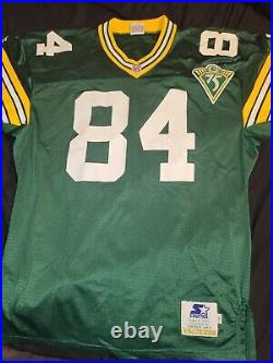 Sterling Sharpe Team Issued Packers Home Jersey