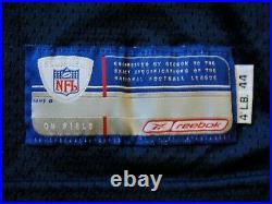 Steve Mcnair 2002 Game Issued Custom Pro Cut Tennessee Titans Football Jersey