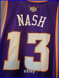Steve Nash 2011-12 Phoenix Suns Road Player Issued Game Jersey Size L+2