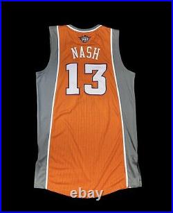 Suns Steve Nash Game Issued Jersey Rev30 Mesh Numbers NBA Champion MVP