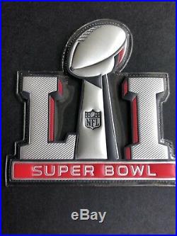 Super Bowl LI 51 Authentic Game Issued Jersey Patch Elite PATRIOTS Falcons RARE