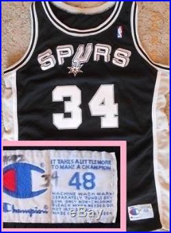TERRY CUMMINGS San Antonio Spurs pro-cut Game Worn Team Issued Jersey
