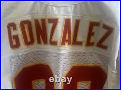 TONY GONZALEZ Kansas Cry Chiefs 2002 GAME ISSUED Reebok JERSEY SZ 50 Tagged +2