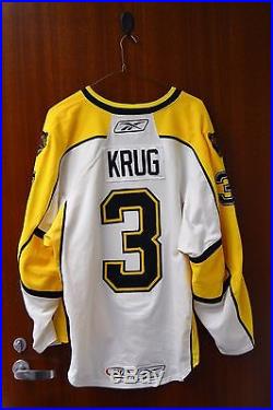 Torey Krug Providence Bruins Game Issued Jersey