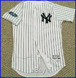 TORREYES #74 size 42 2018 Yankees Game used jersey issued HOME POST SEASON MLB