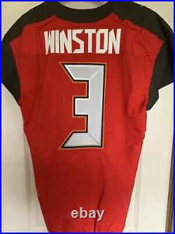 Tampa Bay Buccaneers Jamis Winston Game Issued Jersey sz 42