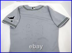 Tampa Bay Devil Rays #20 Game Issued Grey Jersey Numbers Stripped DP14218