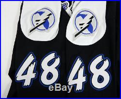 Tampa Bay Lightning Ryan Brown #48 Game Issued Black Jersey