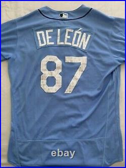 Tampa Bay Rays José De León 2017 ST Team Issued Jersey