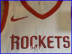Tarik Black Houston Rockets Game Worn/Issued/Used Jersey Nike NBA