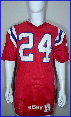 Team Game Issued NFL New England Patriots NFL 80's Vintage Jersey #24