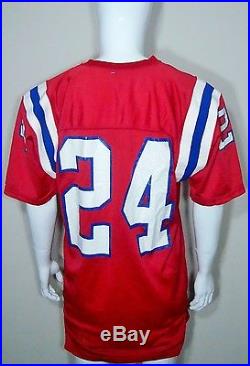 Team Game Issued NFL New England Patriots NFL 80's Vintage Jersey #24