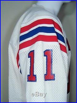 Team Game Issued NFL New England Patriots Vintage 80's Jersey Tony Eason #11