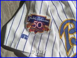 Team Game Issued Russell Diamond Collection Milwaukee Brewers #30 Jersey Size 46