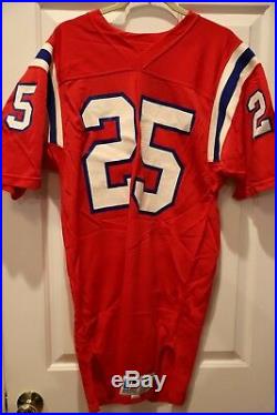 Team Issued Red Home New England Patriots Game Un Used Jersey Size 46