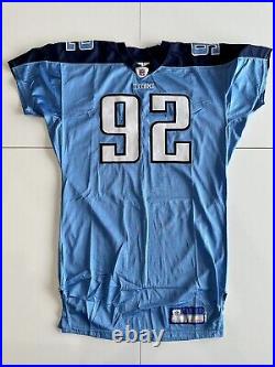Tennessee Titans 2004 Albert Haynesworth Reebok Team Issued Jersey Size 50