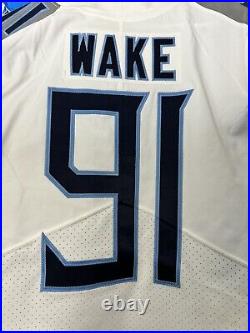 Tennessee Titans Cameron Wake Team Issued Jersey Miami Dolphins 2019 NFL SZ 38