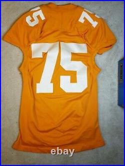 Tennessee Volunteers Game Used Worn Issued Jersey Team Player Vols Adidas #75